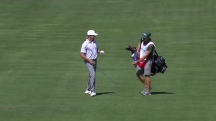 Kramer Hickok holes out for eagle at Fortinet Championship