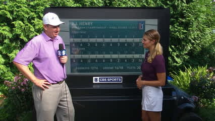 J.J. Henry interview after Round 4 of Wyndham