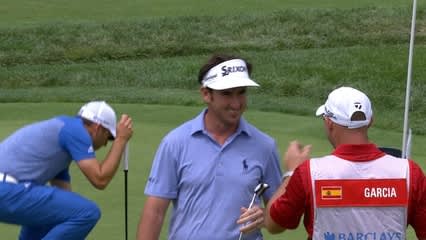 Gonzalo Fernandez-Castono’s tee shot yields birdie at Barclays