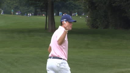 Kyle Reifers birdies No. 5 at BMW