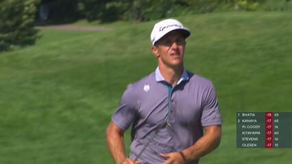 Thorbjørn Olesen makes birdie on No. 16 at 3M Open