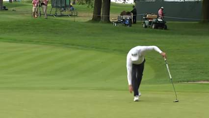 Russell Knox makes birdie on No. 6 at Travelers