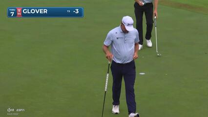 Lucas Glover hits tee shot to 18 feet, sets up birdie on No. 7 at RBC Canadian