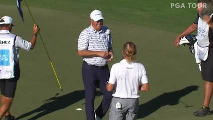 Kenny Perry's closing birdie at Schwab Cup Championship