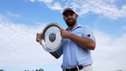 Cameron Young comments after winning the Evans Scholars Invitational