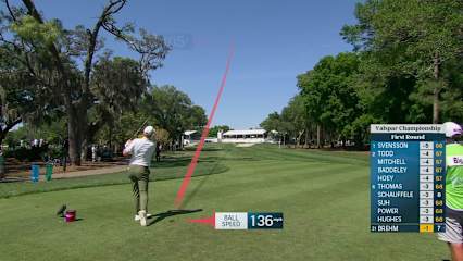 Ryan Brehm nearly aces No. 17 at Valspar