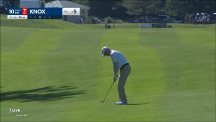 Russell Knox's smooth approach leads to birdie at John Deere