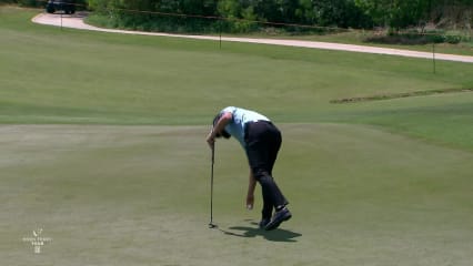 Callum Tarren's tee shot sets up birdie putt at Veritex Bank Championship