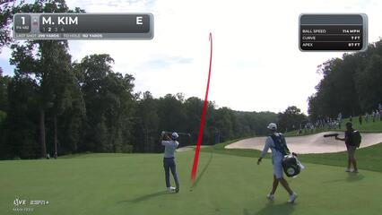 Michael Kim begins day with birdie at BMW Championship