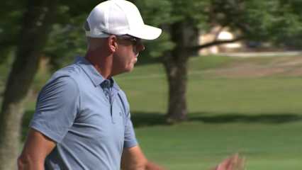 Richard Green makes birdie on No. 14 at The Ally Challenge