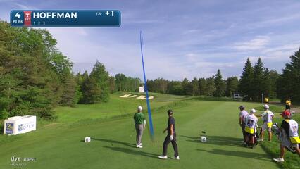 Charley Hoffman hits tee shot to 14 feet, makes birdie on No. 4 at RBC Canadian