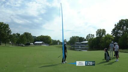 Patrick Welch makes Eagle on No. 18 at Simmons Bank Open