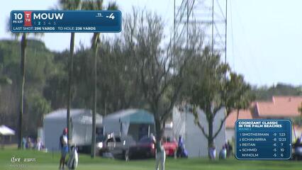 William Mouw hits 244-yard approach to 25 feet, sets up birdie at Cognizant