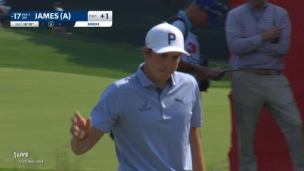 Benjamin James makes 16-foot putt for birdie at 3M Open