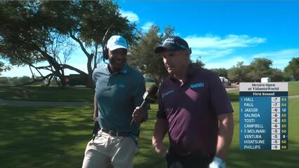 Padraig Harrington walk-and-talk at Mexico Open