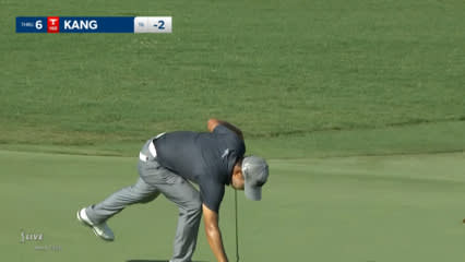 Sung Kang makes 10-footer for birdie after approach at Wyndham