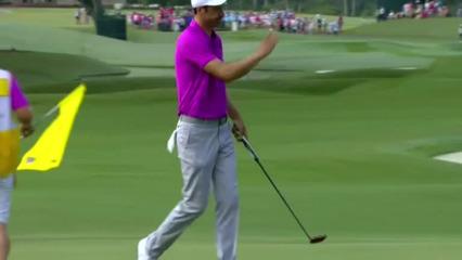 Ross Fisher birdies No. 1 at THE PLAYERS