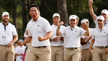 Tom Kim’s emotional birdie for the win leads Shots of the Week