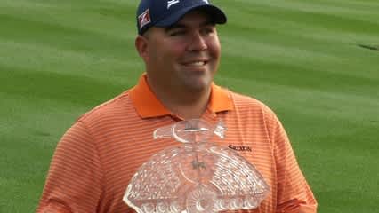 Kevin Stadler winner's interview after Waste Management