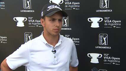 Entrevista con Marcos Montenegro tras Ronda 1 del 112º VISA Open de Argentina