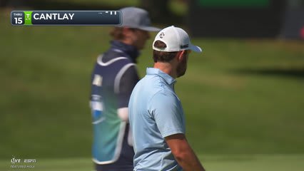 Patrick Cantlay sinks 33-foot birdie putt at BMW Championship