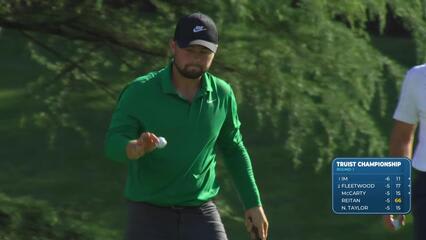 Alex Fitzpatrick makes birdie on No. 7 at Truist Championship