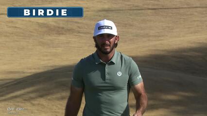 Max Homa sinks 5-foot birdie putt on No. 16 at The American Express