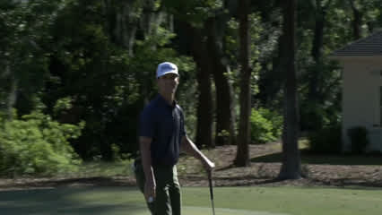 Philip Knowles makes back-to-back birdies on No. 15 at Club Car Championship