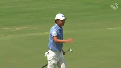 Ryosuke Kinoshita makes birdie on No. 14 in Round 3 at WGC-FedEx St. Jude