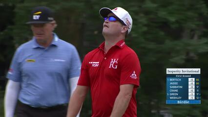Zach Johnson makes birdie on No. 13 at Insperity Invitational