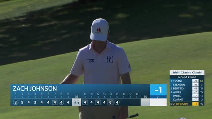 Zach Johnson makes birdie on No. 15 at Stifel Charity Classic