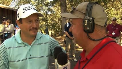 Tim Clark interview after Round 1 of Frys.com