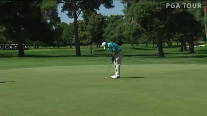 Tommy Gainey birdies No. 7 in Round 1 at Albertsons Boise Open