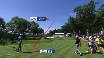 Trevor Werbylo's tee shot to 1 foot leads to birdie at John Deere