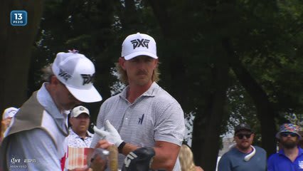 Jake Knapp hits tee shot to 5 feet, sets up birdie on No. 13 at 3M Open