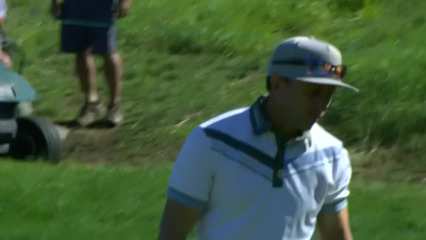 Tim Wilkinson birdies No. 15 in Round 2 at Travelers