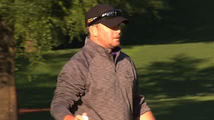 Steve Wheatcroft makes par on No. 12 at Wells Fargo