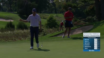 Austin Hitt makes birdie on No. 13 at Nationwide Children's