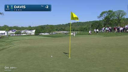 Cam Davis makes birdie on No. 1 at Truist Championship