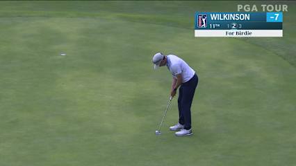 Tim Wilkinson jars 20-footer for birdie at Safeway Open 