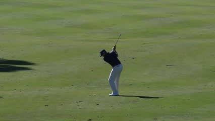 Michael Thompson's approach sets up tap-in birdie at The Honda Classic