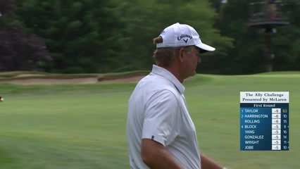 Retief Goosen makes birdie on No. 12 at The Ally Challenge