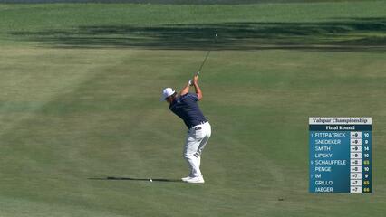 Tom Kim hits 167-yard approach to 1 foot, sets up birdie on No. 12 at Valspar