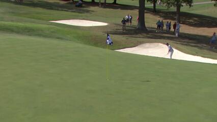 Paul Stankowski makes birdie on No. 11 at Stifel Charity Classic