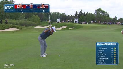 Ryan Fox's 105-yard approach sets up birdie on No. 6 at RBC Canadian