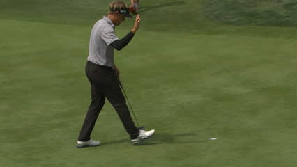 Barracuda Bonus highlights of hole No. 18 from Round 2