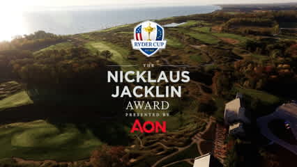 Introducing the Nicklaus-Jacklin Award presented by Aon