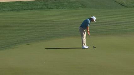 Joe Highsmith sinks 21-foot birdie putt on No. 12 at WM Phoenix Open
