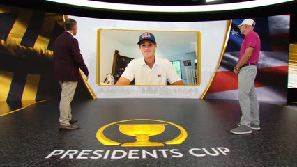 Jackson Koivun on being captain’s pick for Presidents Cup