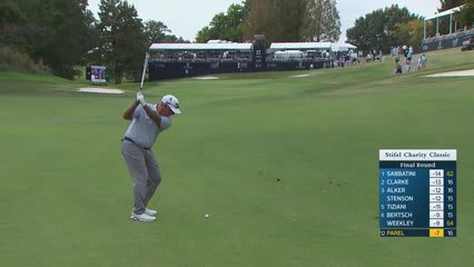 Scott Parel makes birdie on No. 17 at Stifel Charity Classic